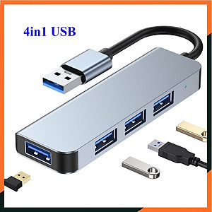 Hub Type C, Cổng Chuyển Đổi Type C, Hub USB, Cổng Chia USB, TypeC Ra 4 Cổng USB, Cổng Chuyển Đổi Dành Cho Mac book, Laptop, PC -  Hàng Chính Hãng