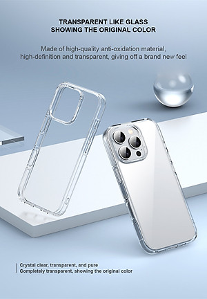 Ốp lưng dẻo trong phong cách mới dành cho iPhone 16 / 16 Plus / 16 Pro / 16 Pro Max - Hàng chính hãng