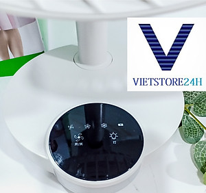 Quạt Sạc DP-7626 Cảm Ứng Có Đèn VT - Hàng chính hãng