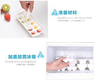 Combo 02 Khay làm đá đa dụng Kokubo viên hình cầu - Hàng nội địa Nhật