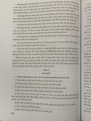 Bình luận khoa học Luật Đất đai năm 2024