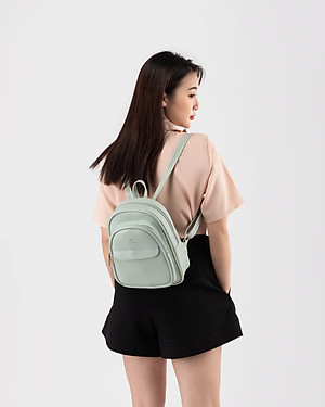 Balo Yuumy ( Thời trang nữ cỡ trung basic - Balo da Seasand YBA51 )