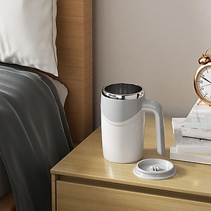 Cốc Khuấy Tự Động Pha Cafe, Sữa, Cốc Khuấy Tự Động 380ml Dùng Pin Lõi Inox 304 Không Rỉ Giữ Nhiệt Tốt - HÀNG CHÍNH HÃNG MINIIN