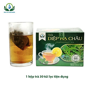 Trà Diệp Hạ Châu hộp 30 Túi Lọc x 3Gram của Siêu Thị Thiên Nhiên