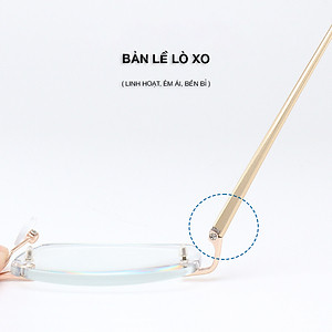 Kính Viễn Thị Lão Đọc Sách Lắp Sẵn Độ Gọng Khoan Không Viền Cho Người Trung Niên Già Lớn Tuổi Ông Bà Cha Mẹ Bạc Đen