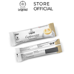 Cà Phê Sữa Hòa Tan Cappuccino Coconut Trung Nguyên Legend – Hộp 12 Gói – Cà Phê Dừa Thơm Béo, Đậm Hương Vị Nhiệt Đới