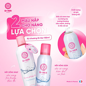 Xịt khoáng cấp ẩm da Dr HER Paris_400ML