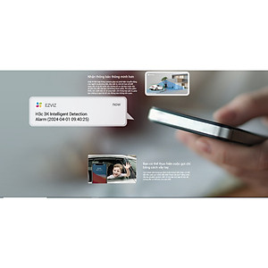 Camera IP Wifi Ngoài Trời EZVIZ C3TN 3MP 2K Color Night Vision Tích Hợp Ai - Có Màu Ban Đêm - Đàm Thoại 2 Chiều - Hàng Chính Hãng