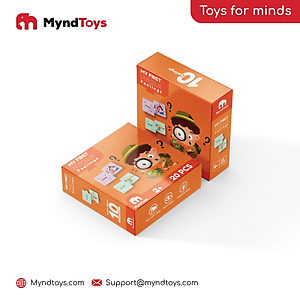 Đồ Chơi Xếp Hình MyndToys My First Puzzle - Feelings (Cảm xúc) Dành Cho Bé Trên 2 Tuổi