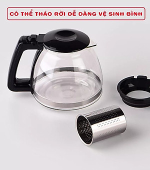 Ấm Pha Trà, Bình Lọc Trà 1,3l 1,8l Bình trà Có Lưới Lọc Ấm Pha Cafe