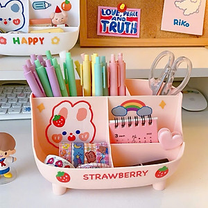 Kệ Đựng Bút 6 Ngăn – Hộp Đựng Đồ Đa Năng Trang Trí Bàn Học Văn Phòng Phẩm - HÀNG CHÍNH HÃNG MINIIN