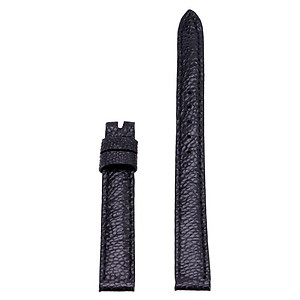 Dây đồng hồ Huy Hoàng da đà điểu size 12, 14 màu đen, nâu đất, vàng, nâu đỏ HT8417-18-19-23