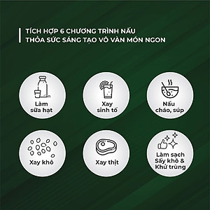Máy xay nấu đa năng 6 trong 1 Elmich BLE-3901, hàng chính hãng (Elmich - thương hiệu CH Séc) - Bảo hành chính hãng 2 năm.