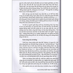 Sách Đại Cương Triết Học Tây Phương