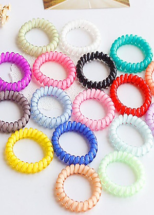 Hộp 10 dây cột tóc lò xo siêu tiện lợi COT99