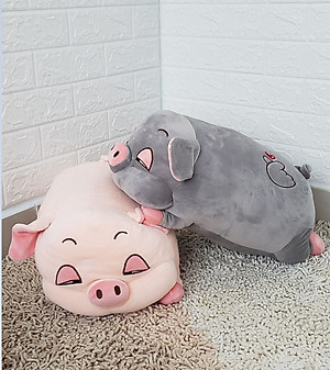 GỐI MỀN Heo Phê Ngủ 3 Trong 1, 4 Chiều Siêu Mịn, Bộ Chăn Gối Văn Phòng- Hàng Loại 1 Chuẩn Chính Hãng MINIIN