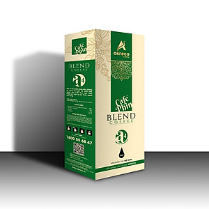 Đặc Sản Buôn Mê Thuột - Cà Phê Đặc Sản Aeroco A4, Hộp 250G, Pha Phin, Nguyên Chất 100% Rang Mộc Hậu Vị Ngọt Thơm Quyến Rũ