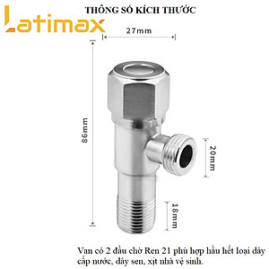 Mua Van giảm áp lực nước Inox 304 chữ F - Van điều áp
