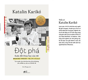 Sách - Đột phá - Cuộc đời khoa học của tôi (Katalin Karikó) (Nhã Nam Official)