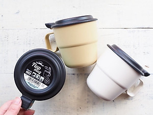 Ly nhựa cao cấp có nắp chống tràn Inomata hàng nội địa Nhật Bản