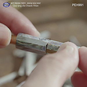 Bút ký phong thủy khảm ốc biển cao cấp (Đủ màu)  Món quà vô giá đầy ý nghĩa (PEH991) Đem lại may mắn, tài lộc cho người sở hữu - HAHANCO