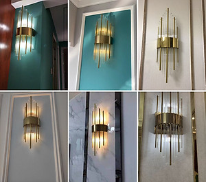 Đèn tường MENOR pha lê hiện đại trang trí nội thất cao cấp, sang trọng - kèm bóng LED chuyên dụng [ẢNH THẬT 100%]