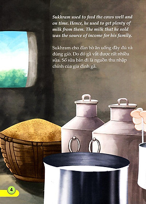 Tủ Sách Câu Chuyện Đạo Đức - Quyết Định Của Bò (Song Ngữ Anh - Việt)