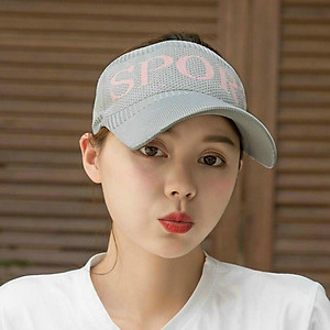 Nón Sport len nửa đầu đơn giản thoáng mát dùng chơi thể thao, cầu lông, quần vợt, chạy bộ - Hạnh Dương