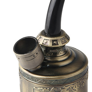 Tẩu Lọc Thuốc Lọc Khói Cực Kì Tốt- tẩu hút điêu khắc màu đồng cao cấp sang trọng, quà tặng đẳng cấp