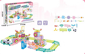 Bộ Đồ Chơi Xếp Hình Lego 135 Chi Tiết  Bánh Răng Có Thể Chuyển Động Cho Bé Tùy Ý Sáng Tạo Theo Ý Thích