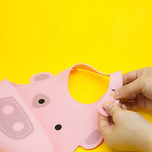 Yếm silicon ăn dặm cho bé Marcus & Marcus, từ 6 tháng