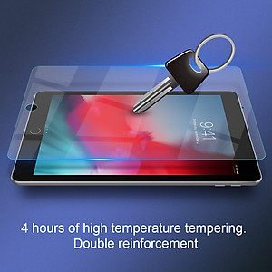 Tấm dán kính cường lực chống xước , chống vỡ màn hình hiệu Nillkin Amazing H+ cho iPad - Hàng chính Hãng