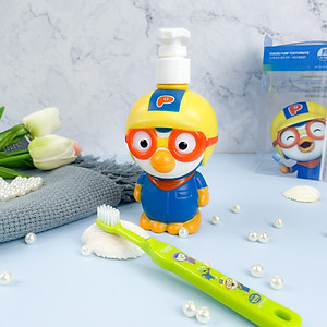 Kem đánh răng Pororo nuốt được cho bé từ 3 tuổi 298gr - Hương dứa
