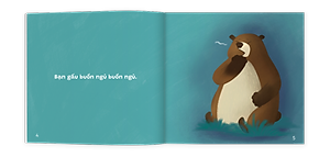 Combo 3 cuốn truyện tranh Ehon Nhật Bản - Ehon Buồn ngủ (Buồn ngủ ơi là buồn ngủ, Ôm chầm, Rừng ơi ngủ ngon) - Dành cho trẻ 0-4 tuổi