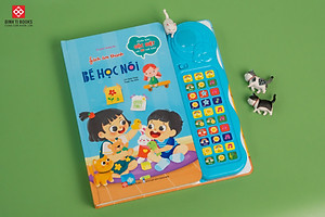 Sách - Sách âm thanh - Bé học nói Phiên bản đặc biệt với 30 nút bấm cho bé 0 - 6 tuổi - Đinh Tị Books