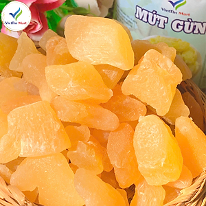 Mứt Gừng Viên Dẻo Ít Ngọt 250g VietTin Mart