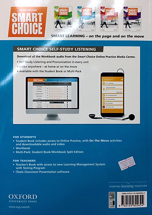 Smart Choice 1 WB 3E with acess to digital download centre