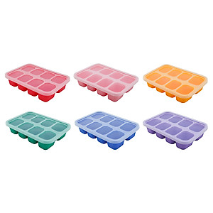 Khay silicon trữ đông đồ ăn dặm cho bé Marcus & Marcus - Lola (30ml x 8 ngăn)