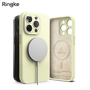 Ốp lưng dành cho iPhone 15 Pro Max/15 Pro/15 Plus/15 RINGKE Silicone Magnetic - Hàng Chính Hãng