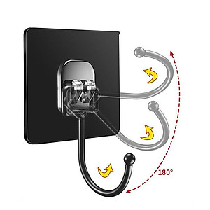 Combo 10 móc treo đồ dán tường