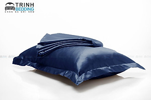 Áo Gối  Vỏ Gối Nằm Phi Lụa Cao Cấp Mềm Mịn Mát Giảm Rụng Tóc Trinhbedding
