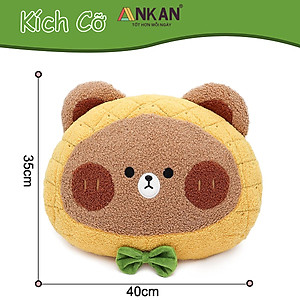 Mền Văn Phòng 3 Trong 1 Gấu Orange Cao Cấp Để Đi Dã Ngoại, Xe Giường Nằm, Ngủ Tại Văn Phòng Vô Cùng Tiện Dụng