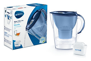 Bình Lọc Nước BRITA Marella Cool Blue - 2.4L (Kèm Maxtra Plus)