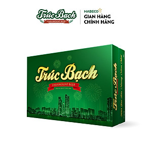 Bia Trúc Bạch - Thùng 24 lon 330ml