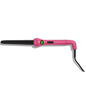 Máy Uốn Màn Hình LCD + Lõi Sứ Phủ Tourmaline PYT Digital Curling Wand Size 25/18mm - Màu Hồng - Nhiệt Hồng Ngoại Xa