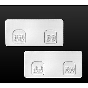 Combo 5 Miếng Dán Thay Thế Cho Các Loại Kệ Góc Dán Tường, Miếng Dán Tường Gài, Móc Dính Tường Dự Phòng Đôi Thần Thánh Chịu Lực Siêu Dính