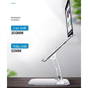 Giá Đỡ Máy Tính, Laptop, iPad, Macbook T602 Hợp Kim Nhôm, tản nhiệt, chống mỏi cổ vai gáy.