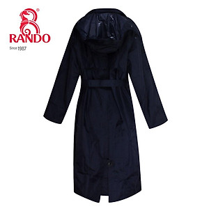 Áo mưa măng tô cao cấp, đi mưa sành điệu RANDO