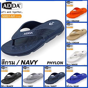 Dép nam xỏ ngón nhựa đúc  liền khối ADDA Thái Lan 58801