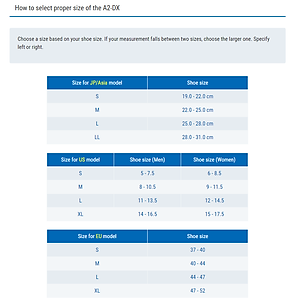  Đai quấn mắt cá chân ZAMST A2-DX (Left/Right specific)